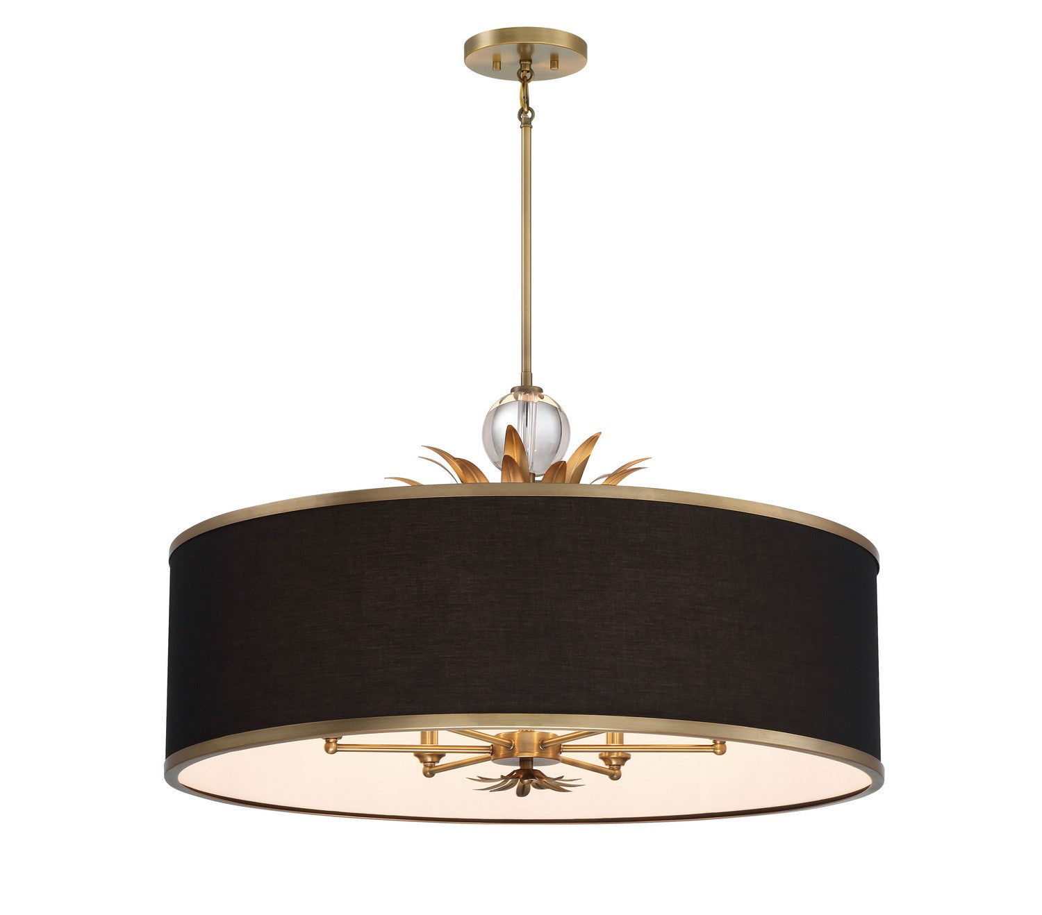 Minka-Lavery - 4586-672 - Six Light Pendant - Caprio - Brushed Brass