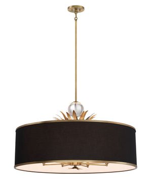 Minka-Lavery - 4588-672 - Eight Light Pendant - Caprio - Brushed Brass