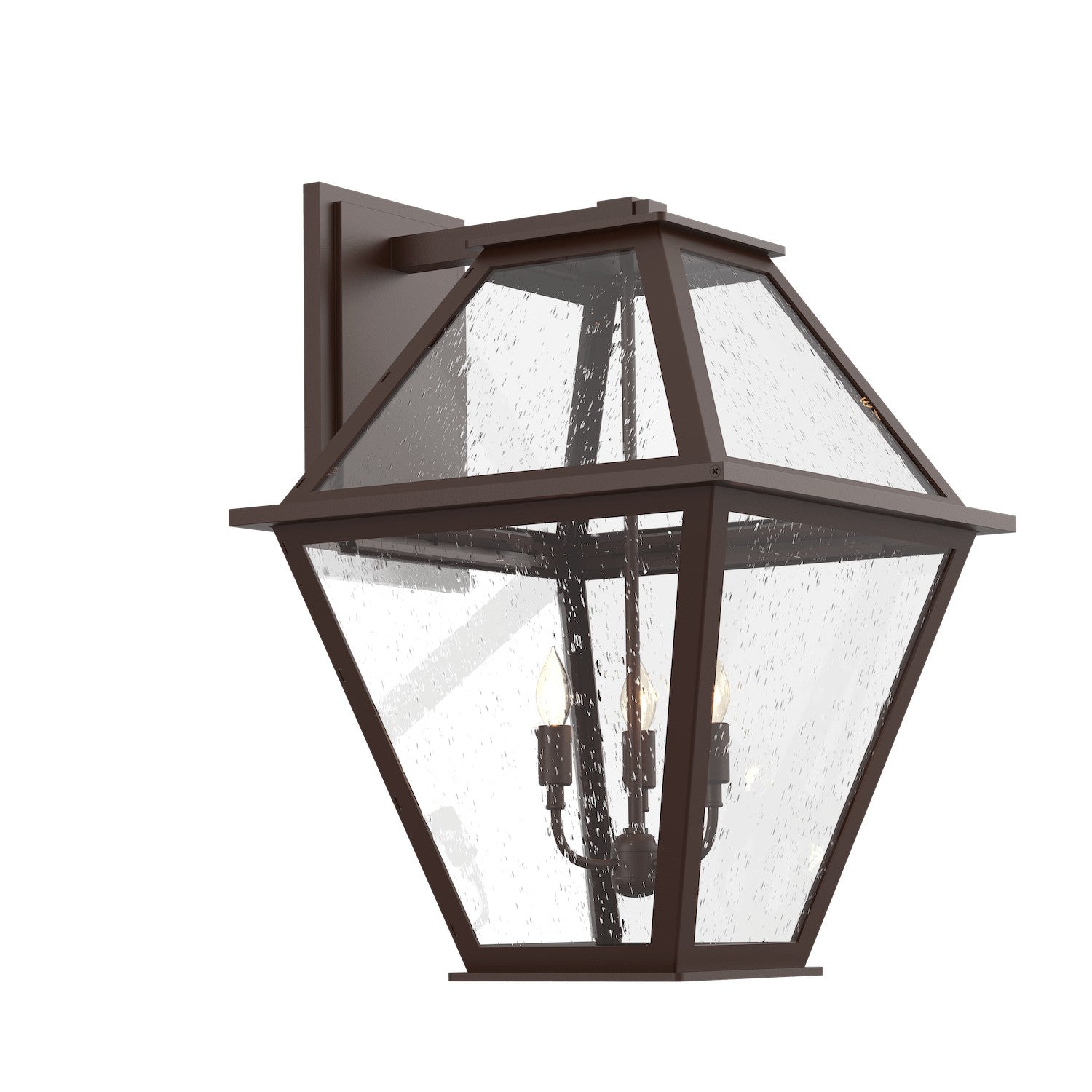 Hammerton Studio - ODB0072-01-SB-CS-E1 - Three Light Lantern - Outdoor Lighting - Statuary Bronze