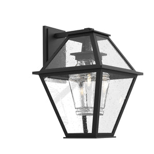 Hammerton Studio - ODB0072-03-TB-CC-E2 - One Light Lantern - Outdoor Lighting - Textured Black