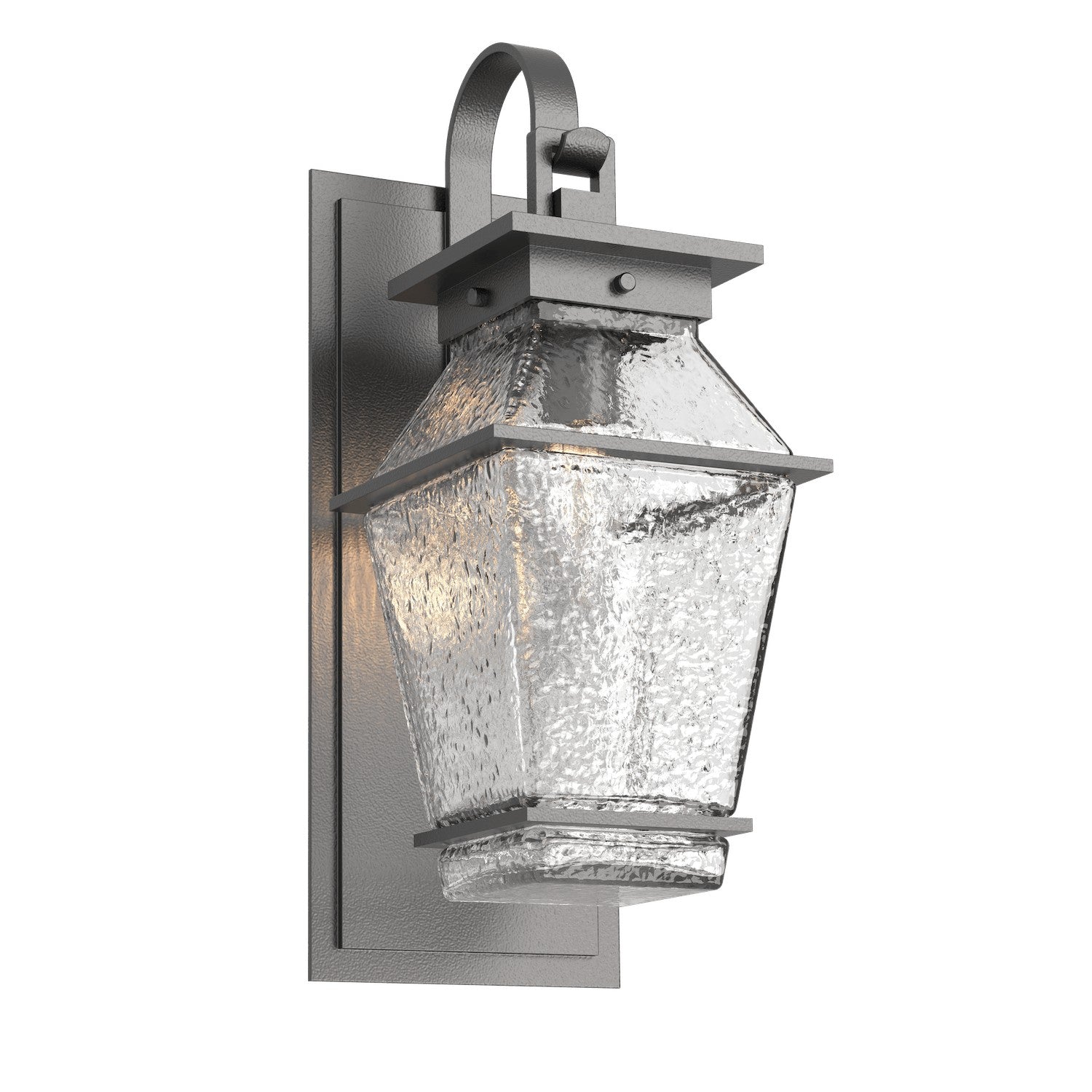 Hammerton Studio - ODB0077-02-AG-C-E2 - One Light Wall Sconce - Outdoor Lighting - Argento Grey