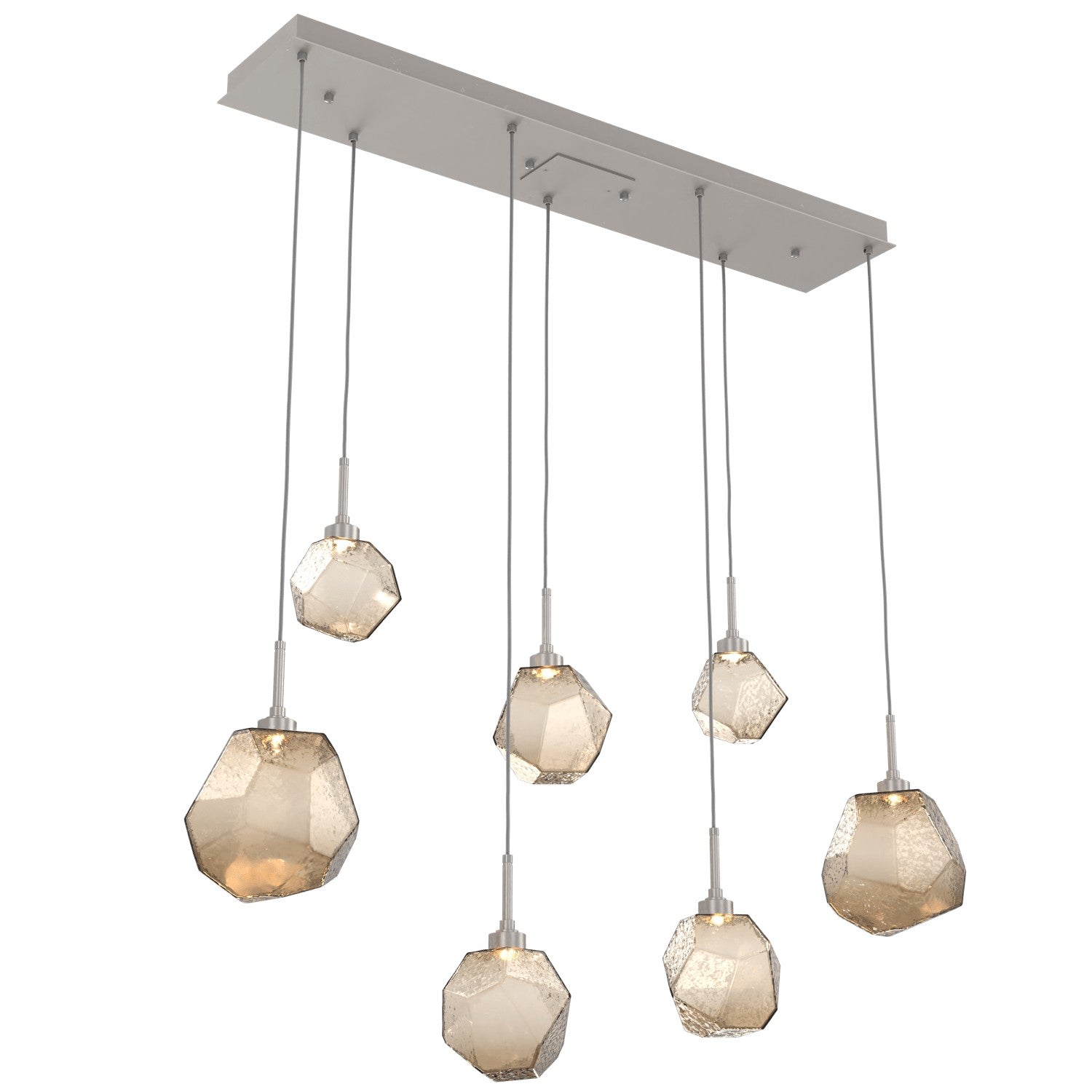 Hammerton Studio - PLB0039-07-BS-B-C01-L1 - LED Pendant - Gem - Beige Silver