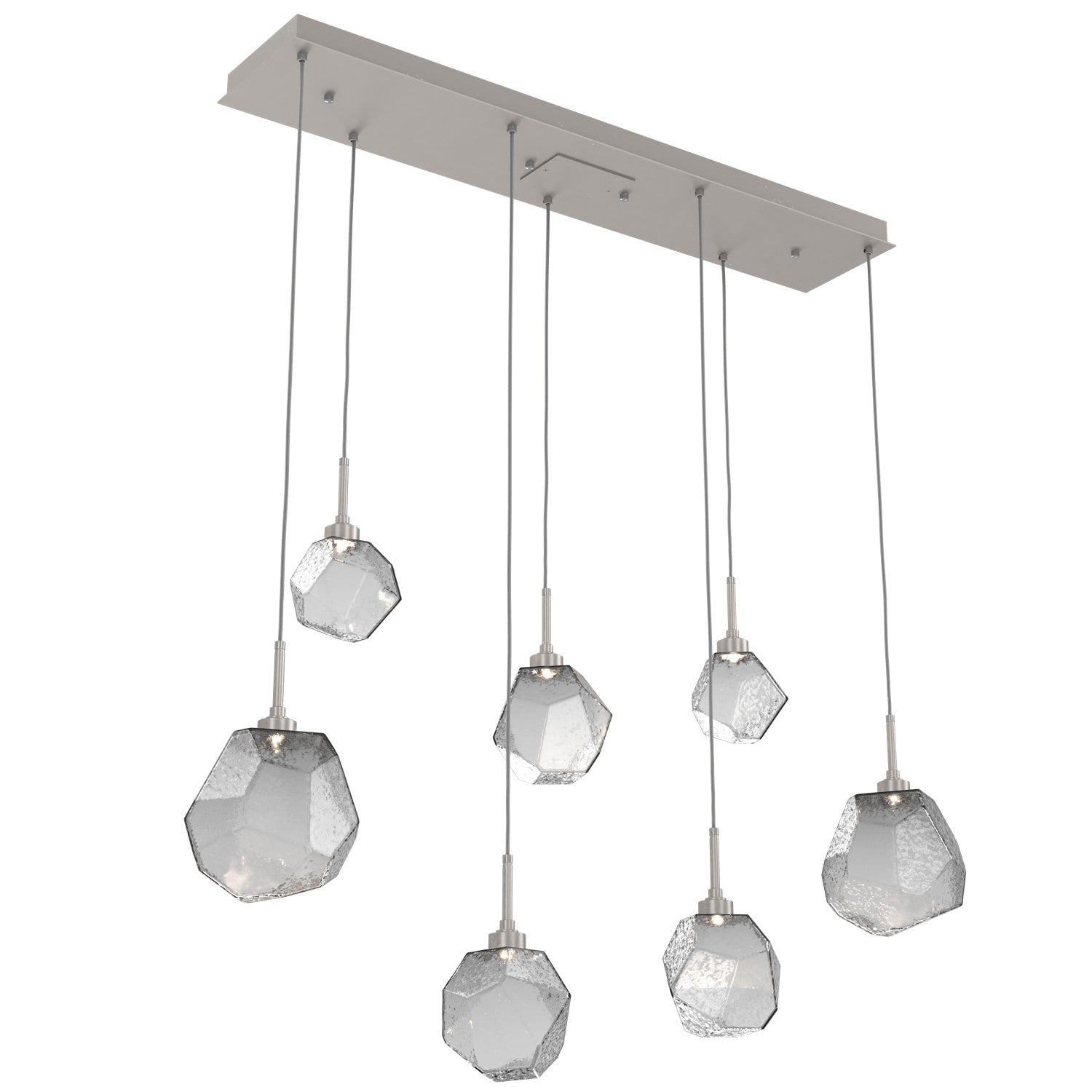 Hammerton Studio - PLB0039-07-BS-S-C01-L1 - LED Pendant - Gem - Beige Silver