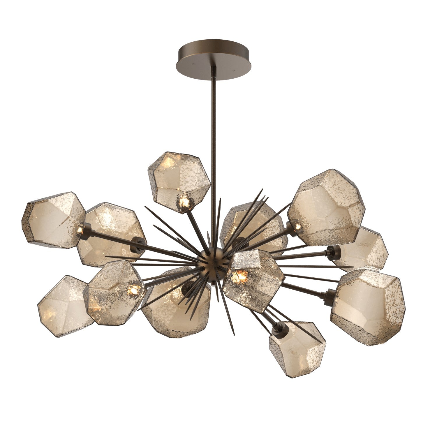 Hammerton Studio - PLB0039-0D-FB-B-001-L1 - LED Starburst - Gem - Flat Bronze