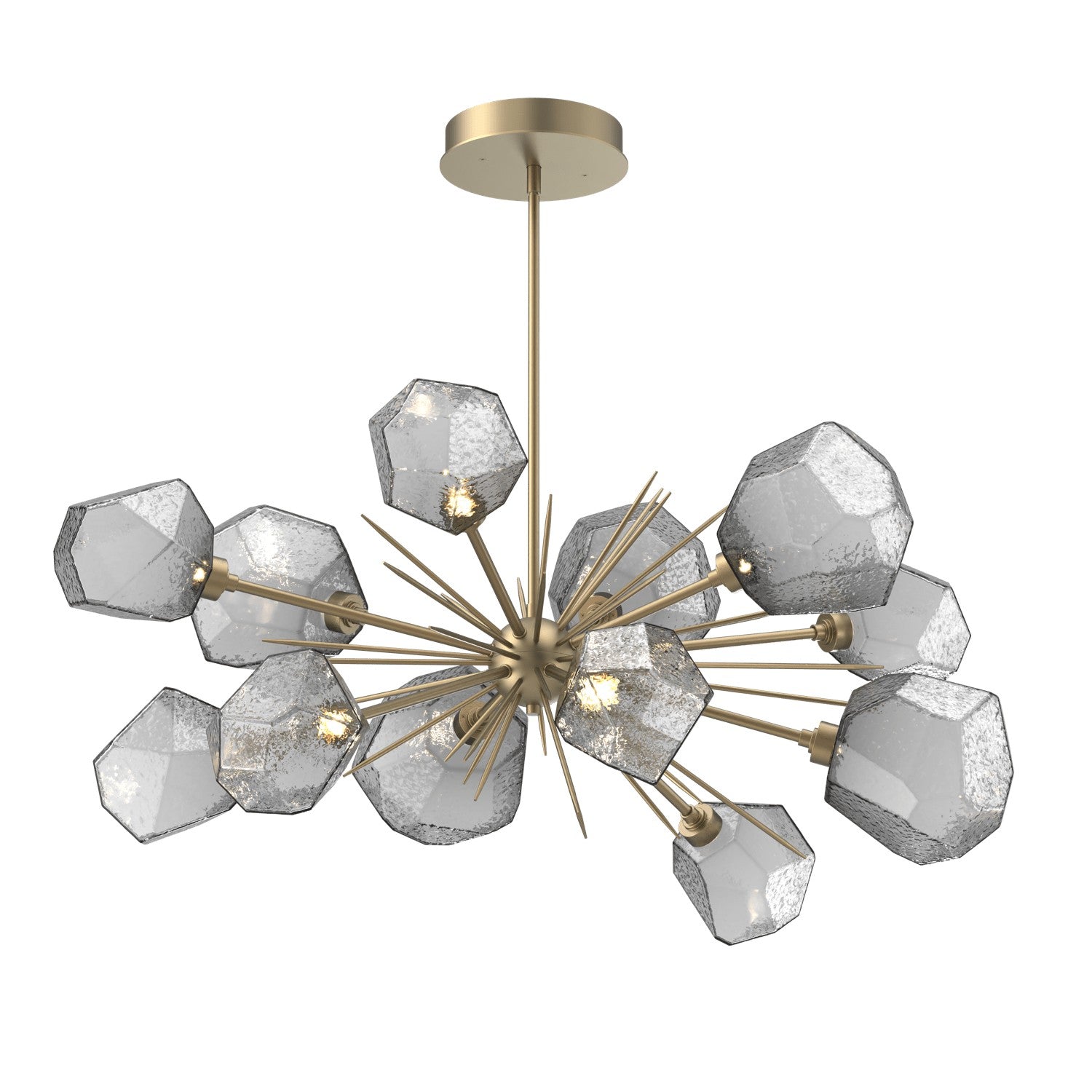 Hammerton Studio - PLB0039-0D-GB-S-001-L1 - LED Starburst - Gem - Gilded Brass