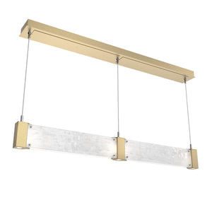 Hammerton Studio - PLB0042-47-GB-CG-CA1-L1 - LED Linear Suspension - Parallel - Gilded Brass