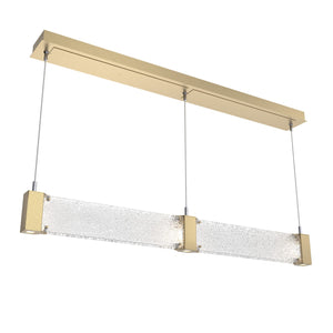 Hammerton Studio - PLB0042-47-GB-CR-CA1-L1 - LED Linear Suspension - Parallel - Gilded Brass