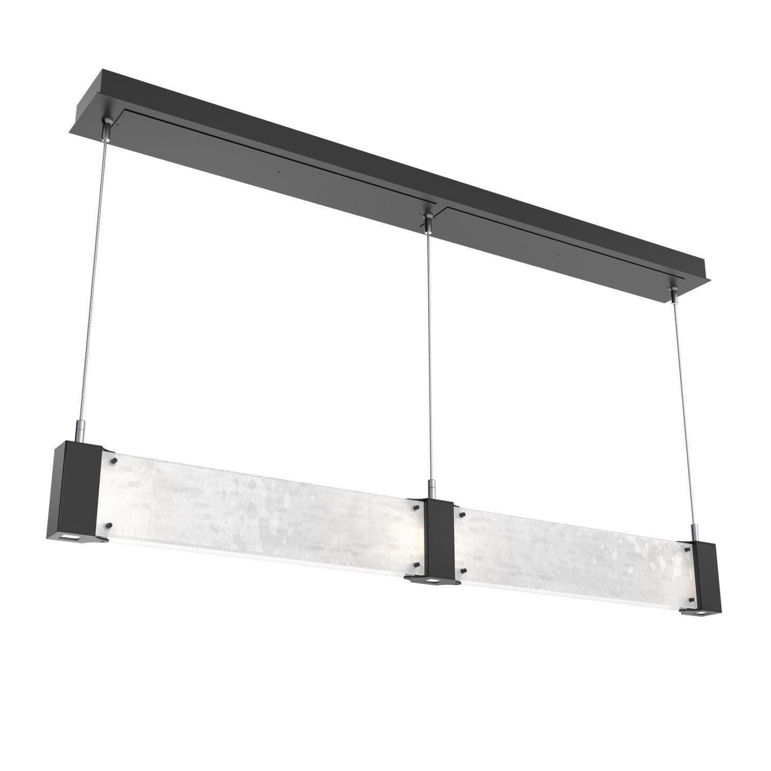 Hammerton Studio - PLB0042-47-MB-CG-CA1-L1 - LED Linear Suspension - Parallel - Matte Black