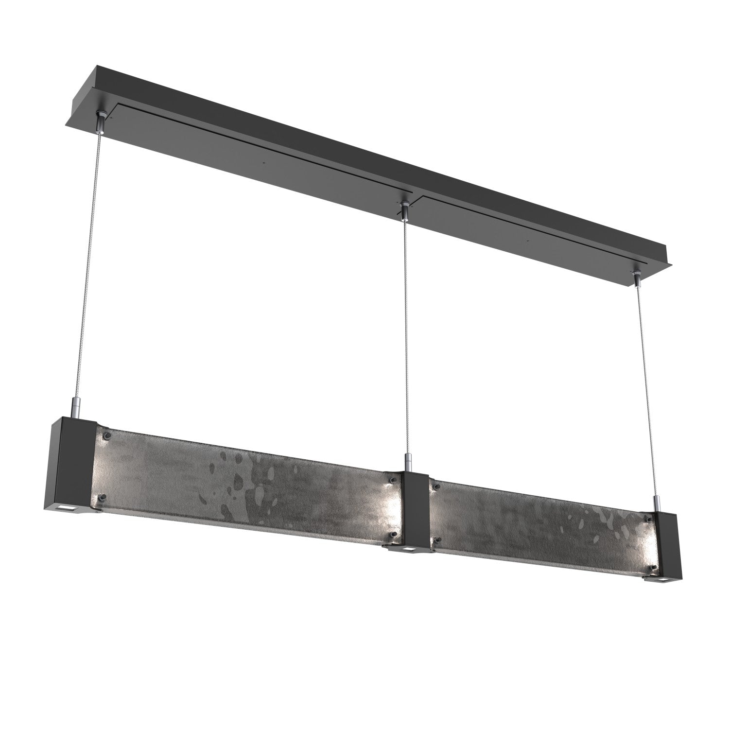 Hammerton Studio - PLB0042-47-MB-SG-CA1-L1 - LED Linear Suspension - Parallel - Matte Black