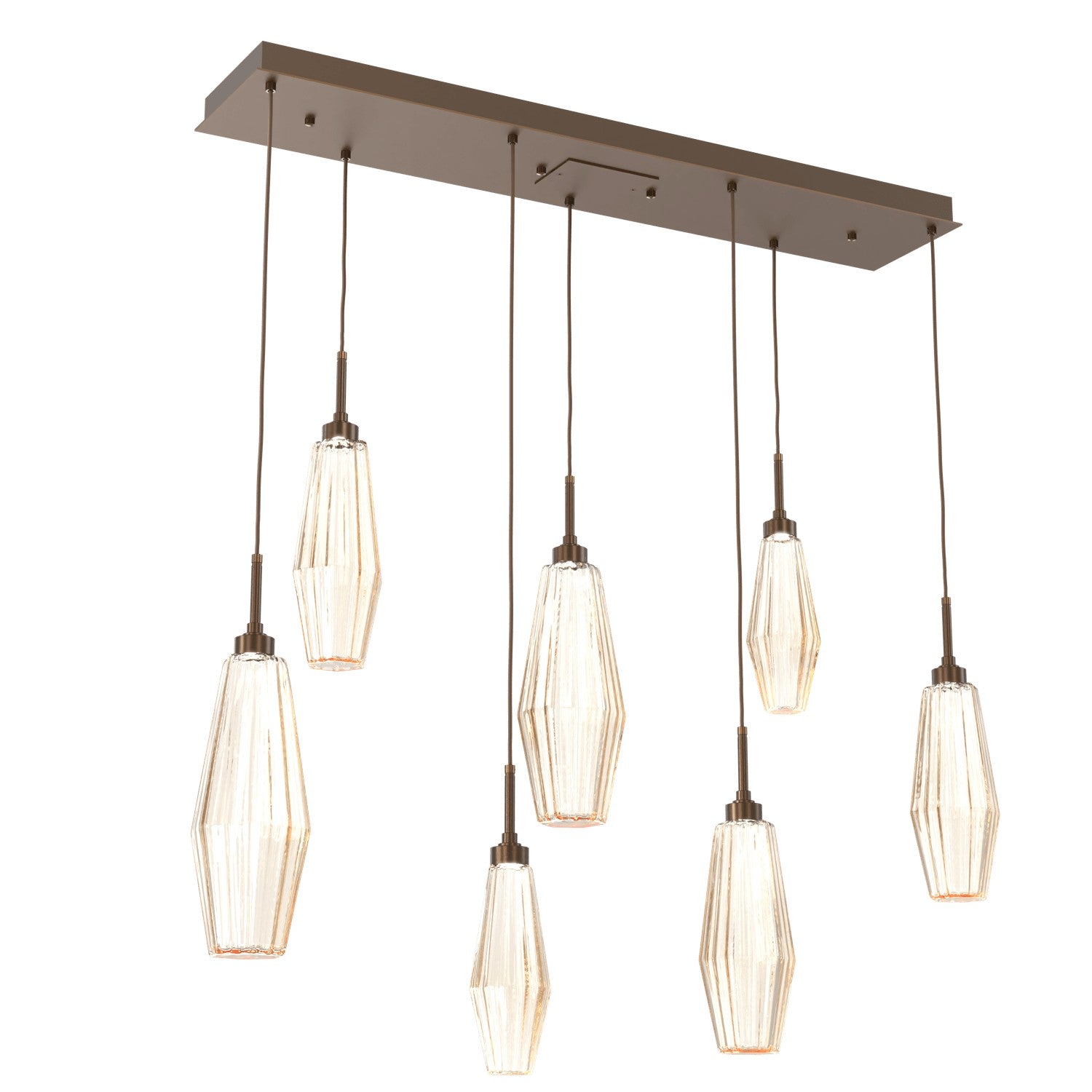 Hammerton Studio - PLB0049-07-FB-RA-C01-L1 - LED Pendant - Aalto - Flat Bronze