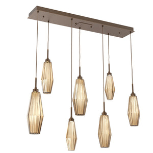 Hammerton Studio - PLB0049-07-FB-RB-C01-L1 - LED Pendant - Aalto - Flat Bronze