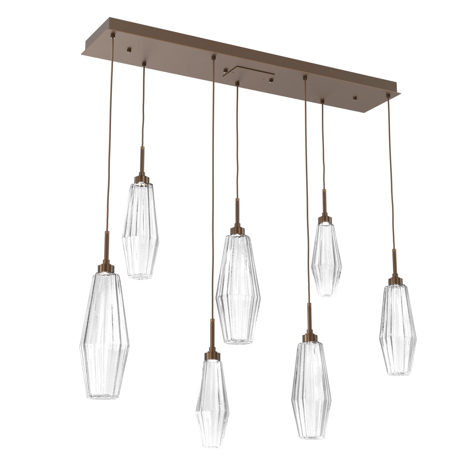 Hammerton Studio - PLB0049-07-FB-RC-C01-L1 - LED Pendant - Aalto - Flat Bronze