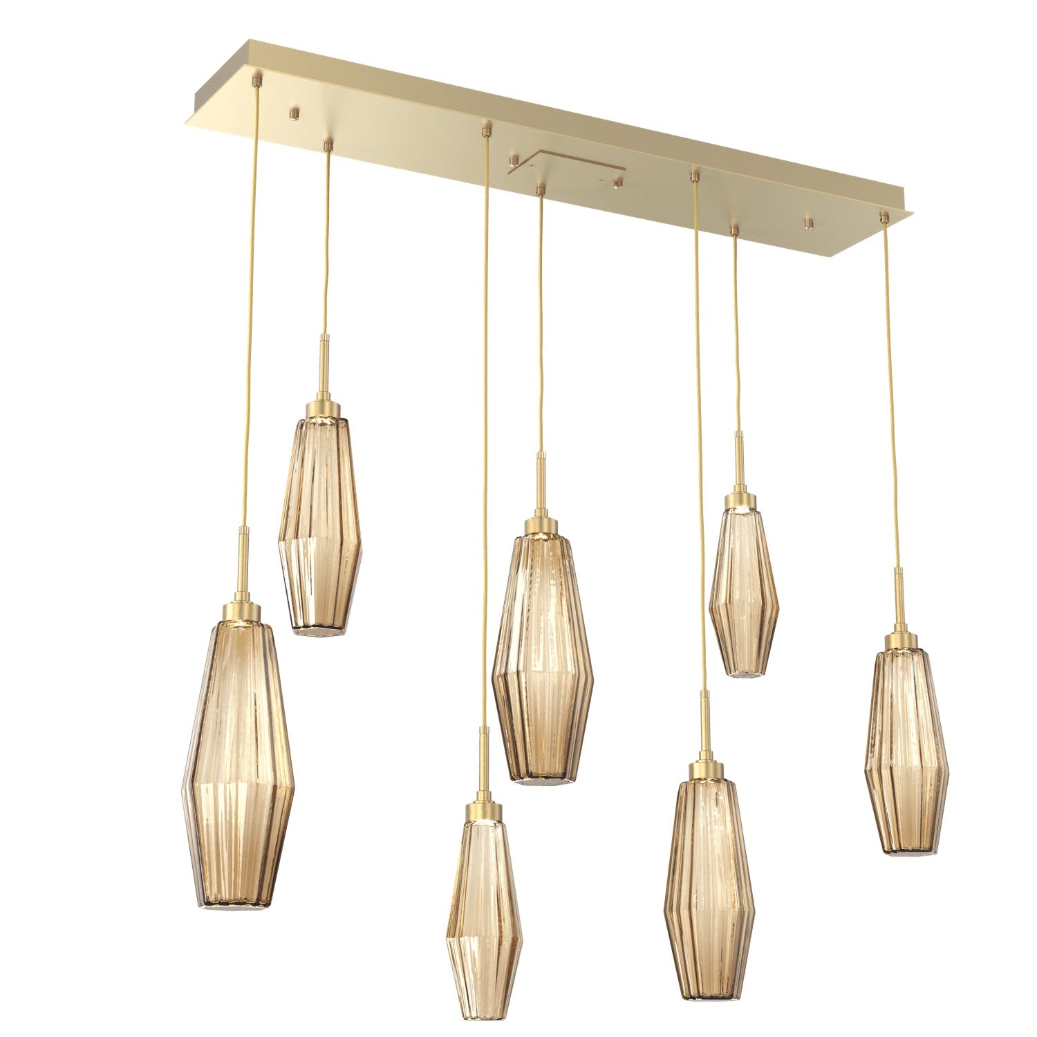 Hammerton Studio - PLB0049-07-GB-RB-C01-L1 - LED Pendant - Aalto - Gilded Brass