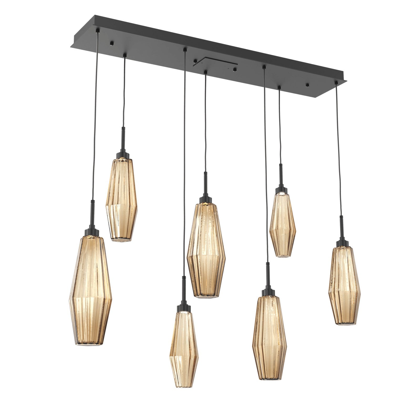 Hammerton Studio - PLB0049-07-MB-RB-C01-L1 - LED Pendant - Aalto - Matte Black