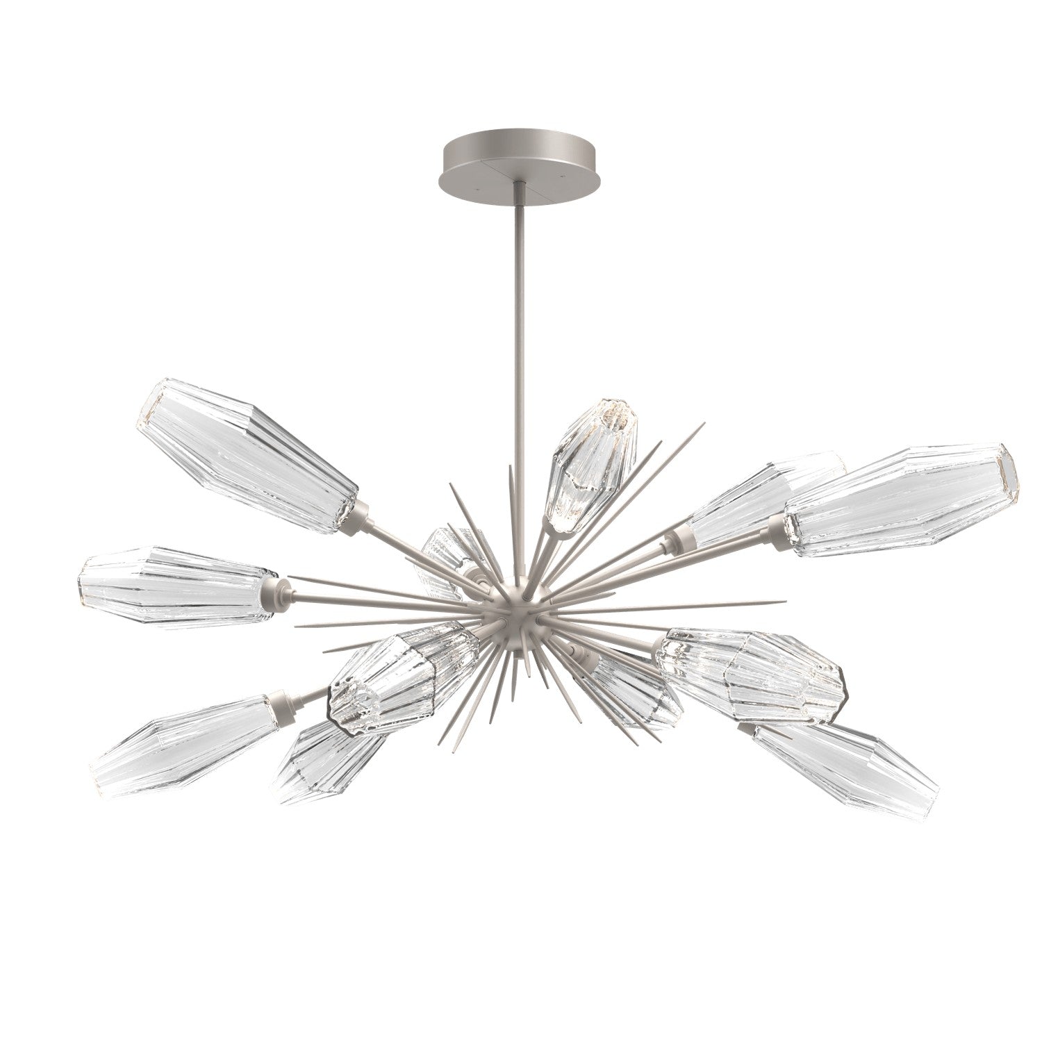 Hammerton Studio - PLB0049-0A-BS-RC-001-L1 - LED Starburst - Aalto - Beige Silver