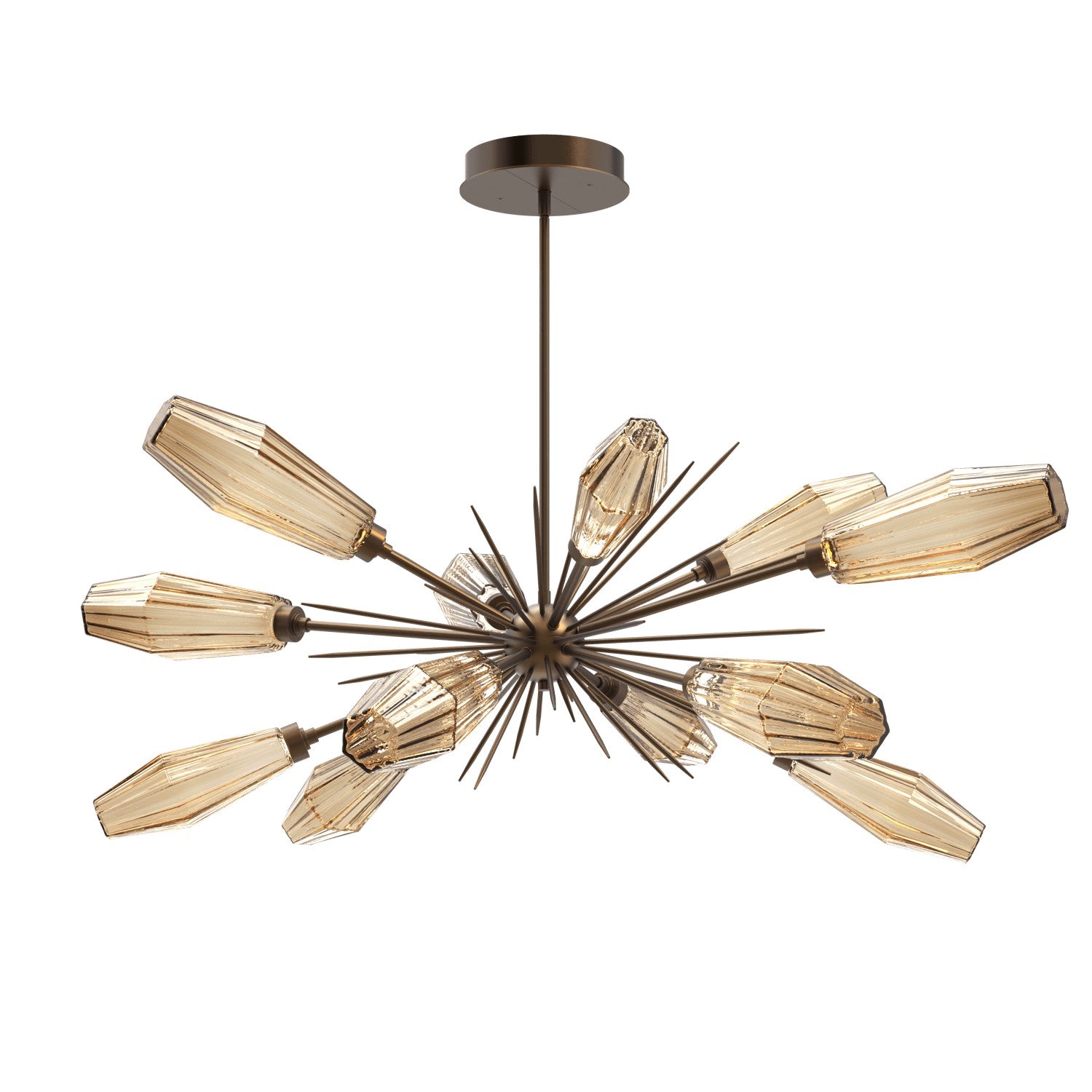 Hammerton Studio - PLB0049-0A-FB-RB-001-L1 - LED Starburst - Aalto - Flat Bronze