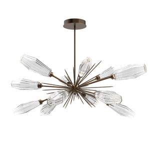 Hammerton Studio - PLB0049-0A-FB-RC-001-L1 - LED Starburst - Aalto - Flat Bronze