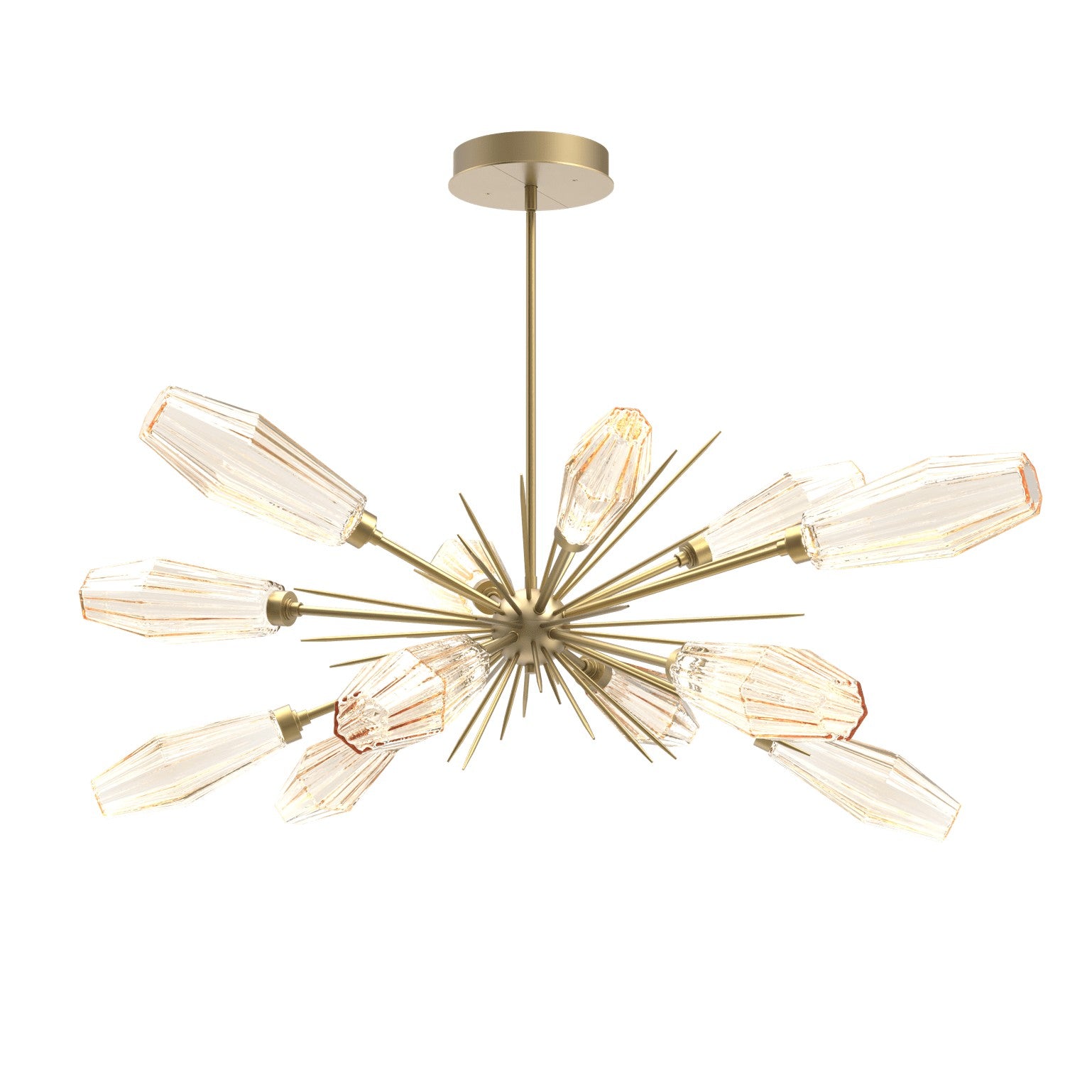 Hammerton Studio - PLB0049-0A-GB-RA-001-L1 - LED Starburst - Aalto - Gilded Brass