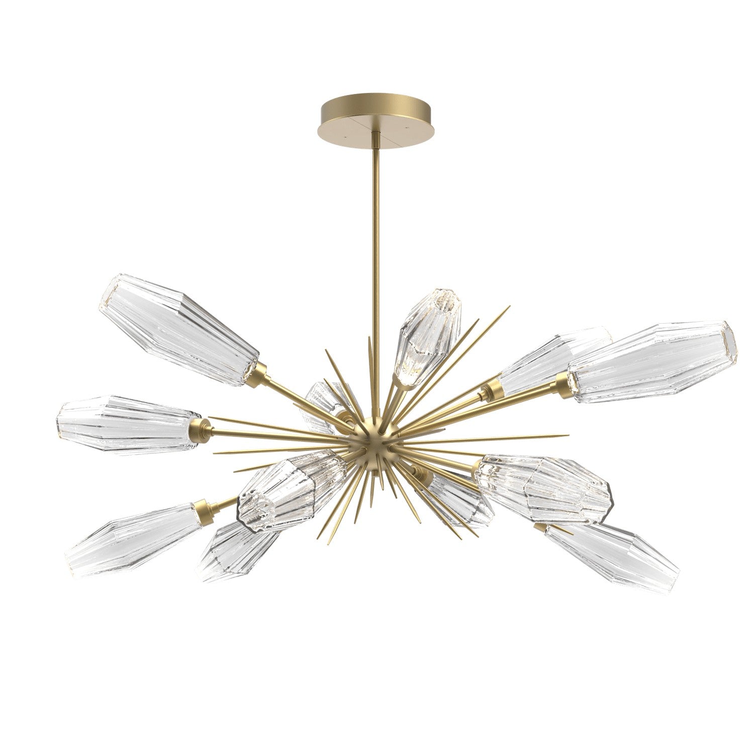 Hammerton Studio - PLB0049-0A-GB-RC-001-L1 - LED Starburst - Aalto - Gilded Brass