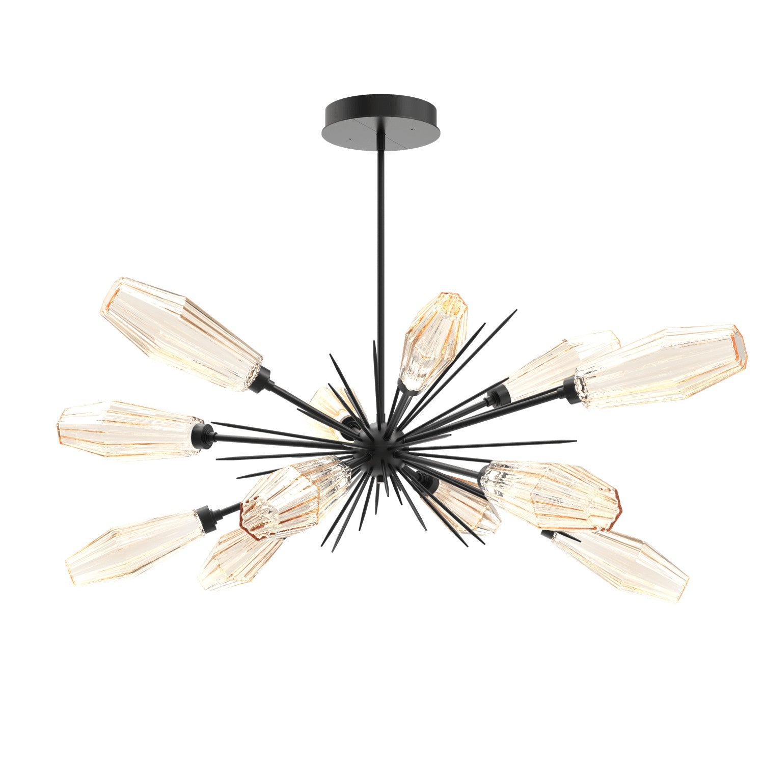 Hammerton Studio - PLB0049-0A-MB-RA-001-L1 - LED Starburst - Aalto - Matte Black