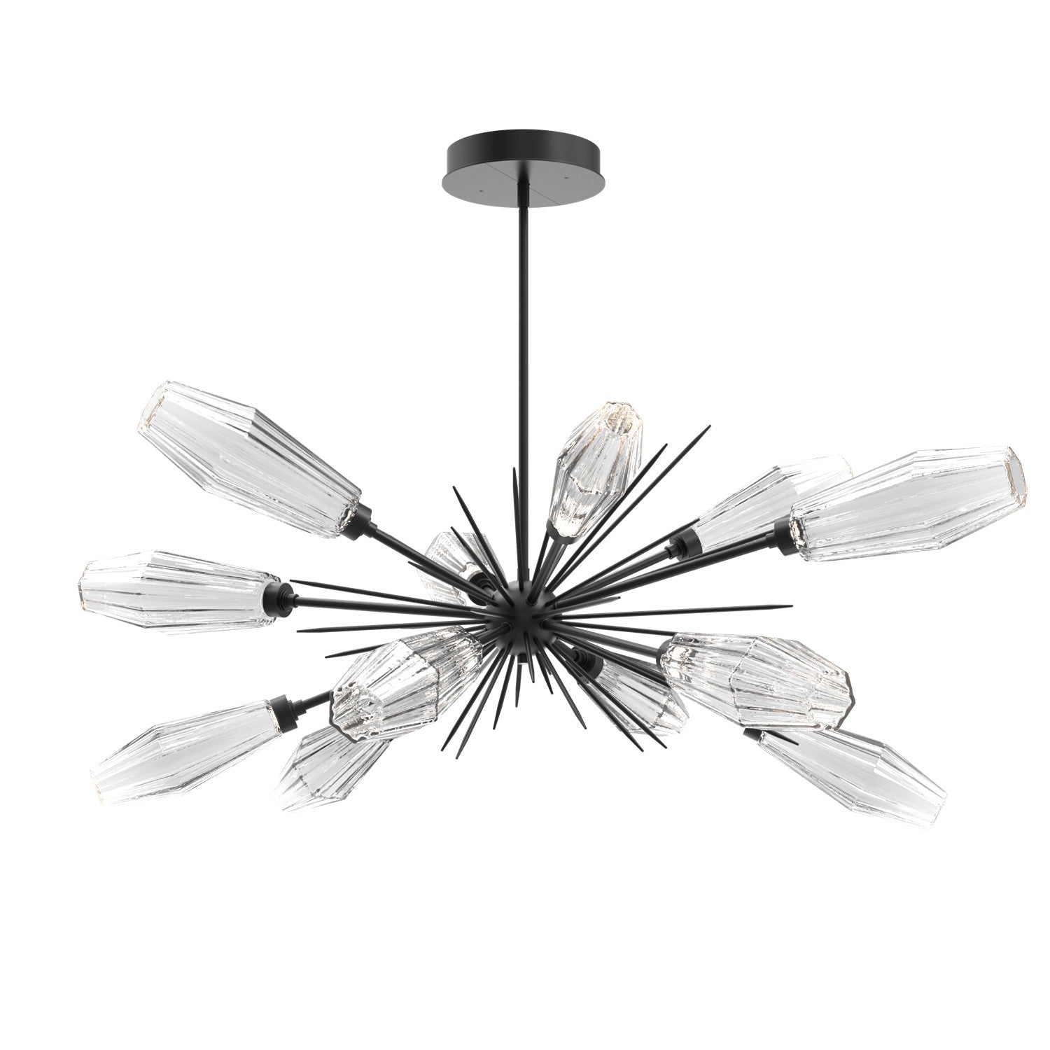 Hammerton Studio - PLB0049-0A-MB-RC-001-L1 - LED Starburst - Aalto - Matte Black