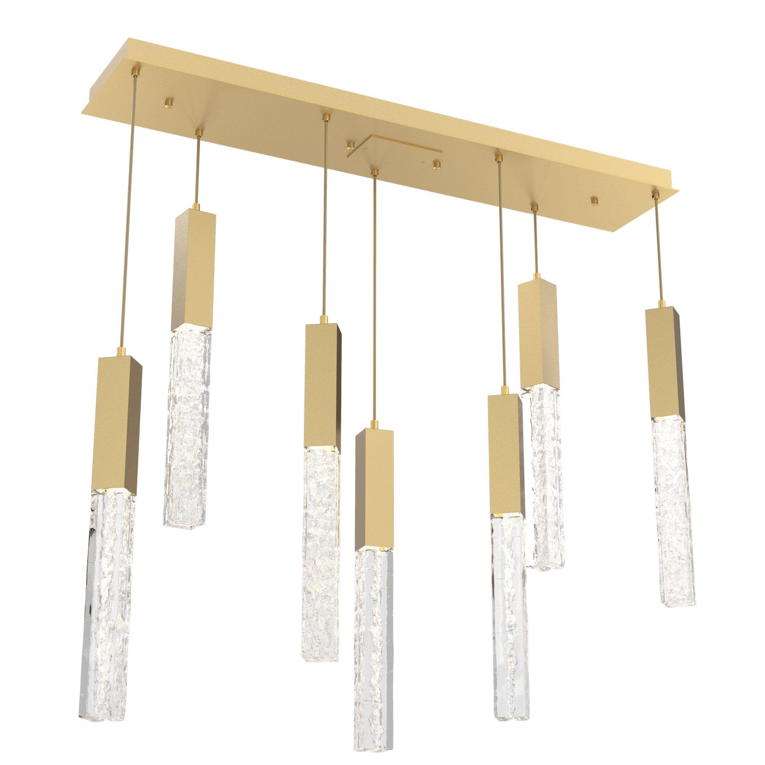 Hammerton Studio - PLB0060-07-GB-GC-C01-L1 - LED Pendant - Axis - Gilded Brass