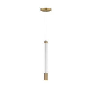 ET2 - E11062-144NAB - LED Pendant - Cortex - Natural Aged Brass