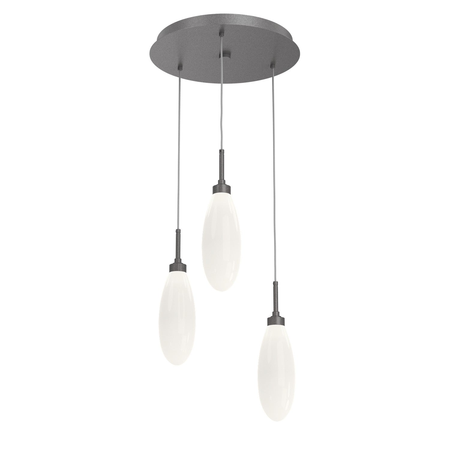 Hammerton Studio - CHB0071-03-GP-WL-C01-L3 - LED Pendant - Fiori - Graphite