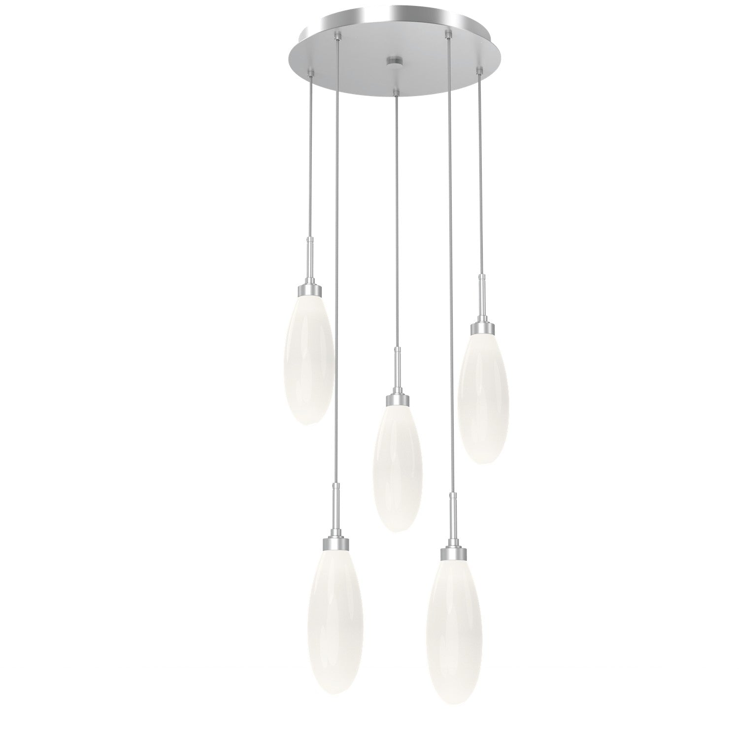 Hammerton Studio - CHB0071-05-CS-WL-C01-L3 - LED Pendant - Fiori - Classic Silver