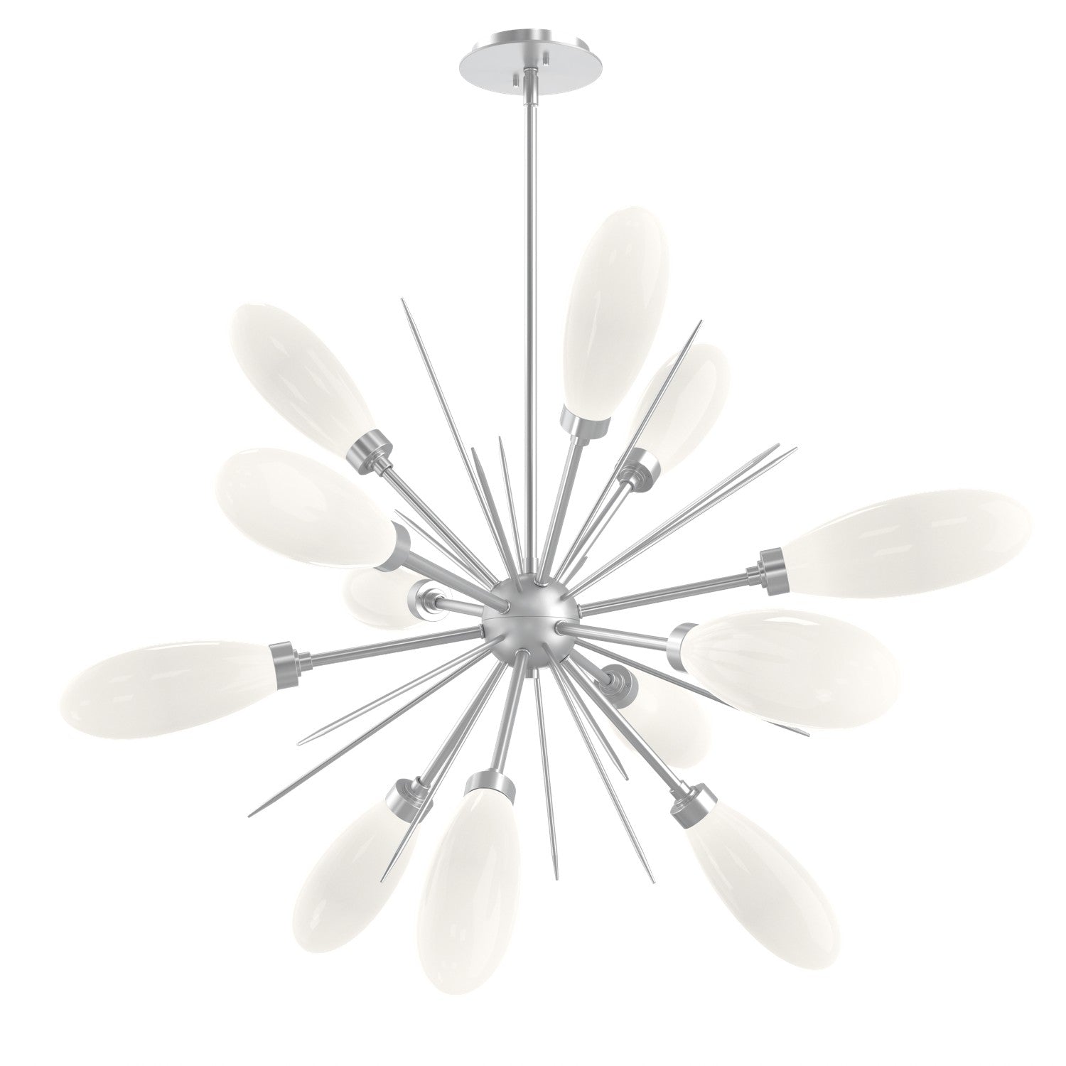 Hammerton Studio - CHB0071-0A-CS-WL-001-L3 - LED Chandelier - Fiori - Classic Silver