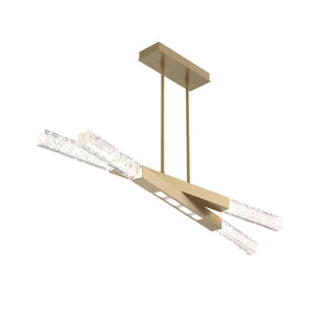 Hammerton Studio - PLB0060-50-GB-GC-001-L1 - LED Linear Suspension - Axis - Gilded Brass