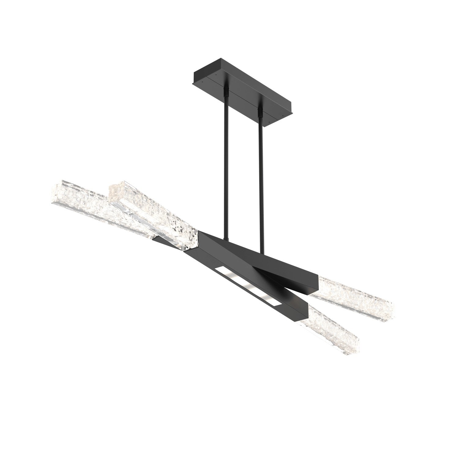 Hammerton Studio - PLB0060-50-MB-GC-001-L1 - LED Linear Suspension - Axis - Matte Black