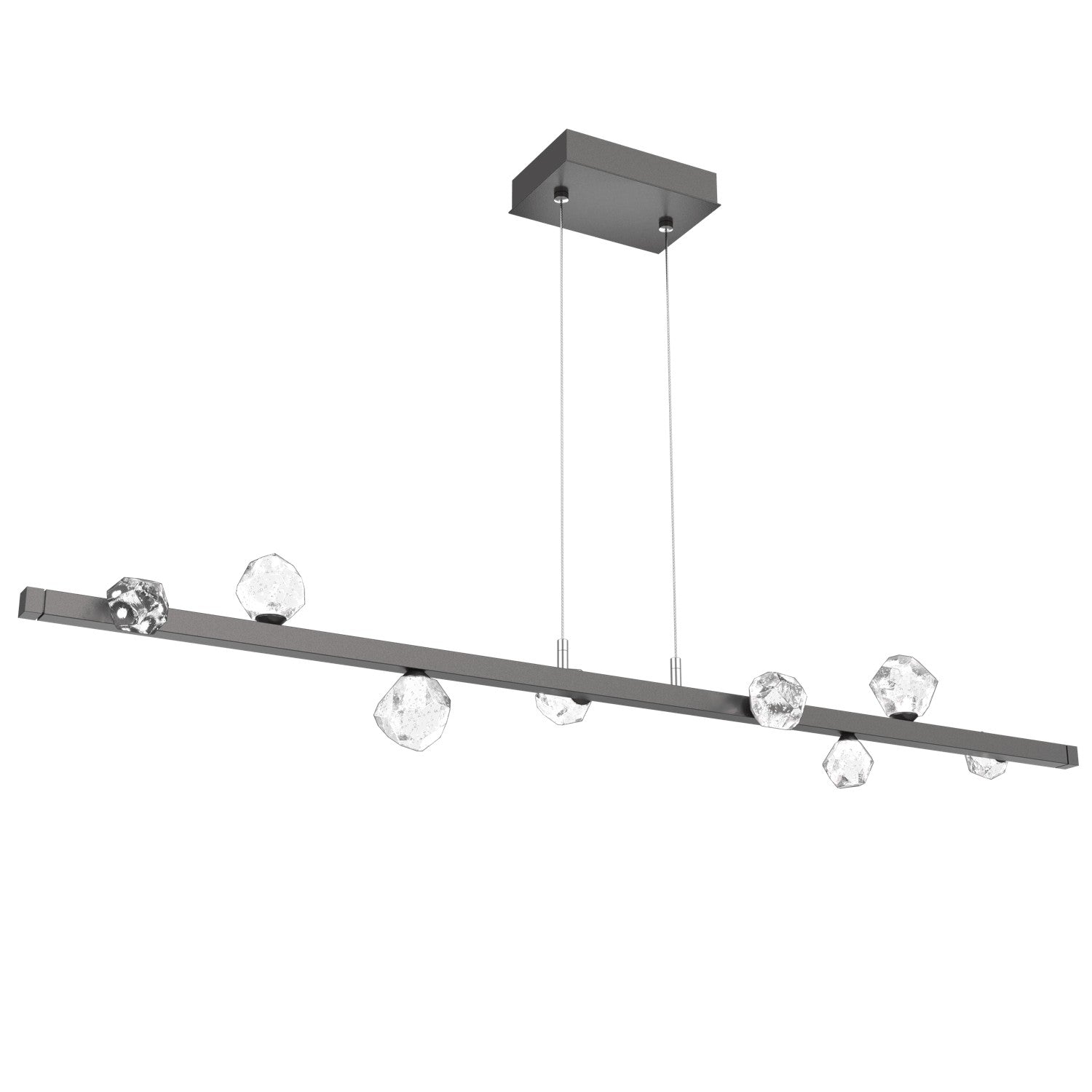 Hammerton Studio - PLB0070-54-GP-CZ-CA1-L3 - LED Linear Suspension - Stella - Graphite