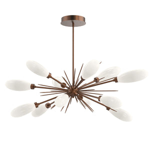 Hammerton Studio - PLB0071-0A-BB-WL-001-L3 - LED Chandelier - Fiori - Burnished Bronze