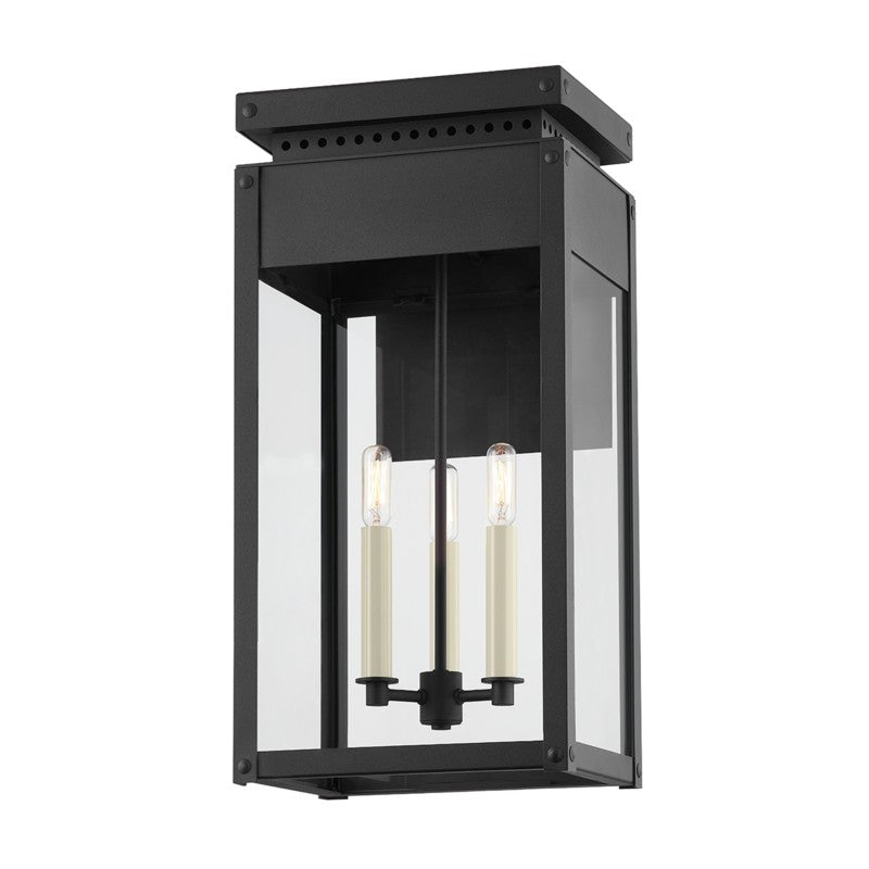 Troy Lighting - B8523-TBK - Three Light Outdoor Wall Sconce - Braydan - Textured Black