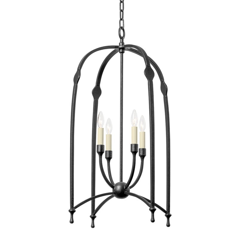 Troy Lighting - F8821-BI - Four Light Lantern - Rhett - Black Iron