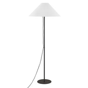 Troy Lighting - PFL3765-TBK - One Light Floor Lamp - Pilar - Textured Black