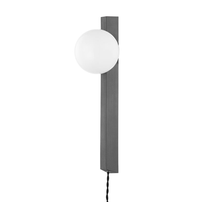 Troy Lighting - PTL4219-GRA - One Light Wall Sconce - Brisbane - Graphite