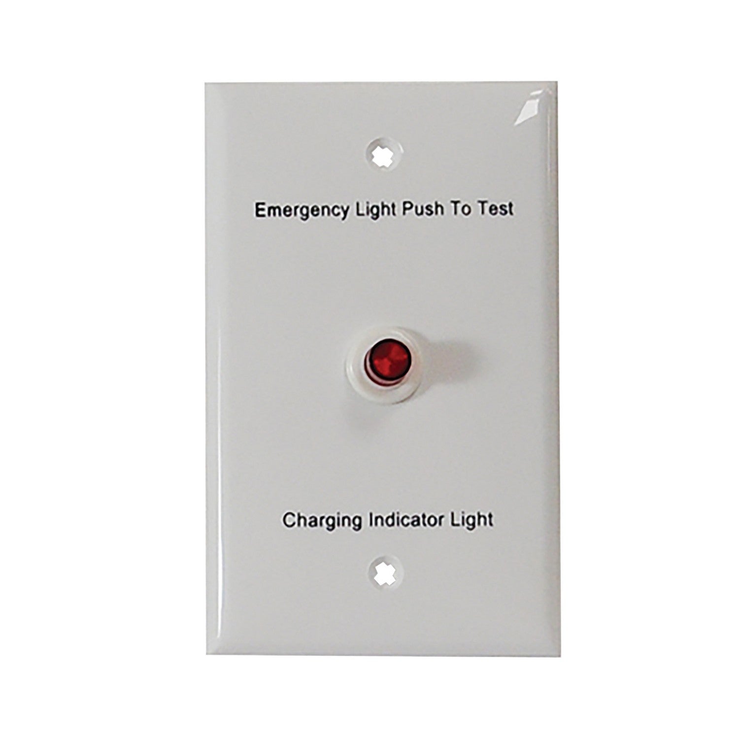 Nora Lighting - NEPKA-07LEDFPTS - Replacement Face Plate And Test Switch - Exit & Emer- Accessories - White