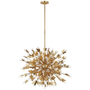 Visual Comfort Signature - JN 5501G - LED Chandelier - Farfalle - Gild