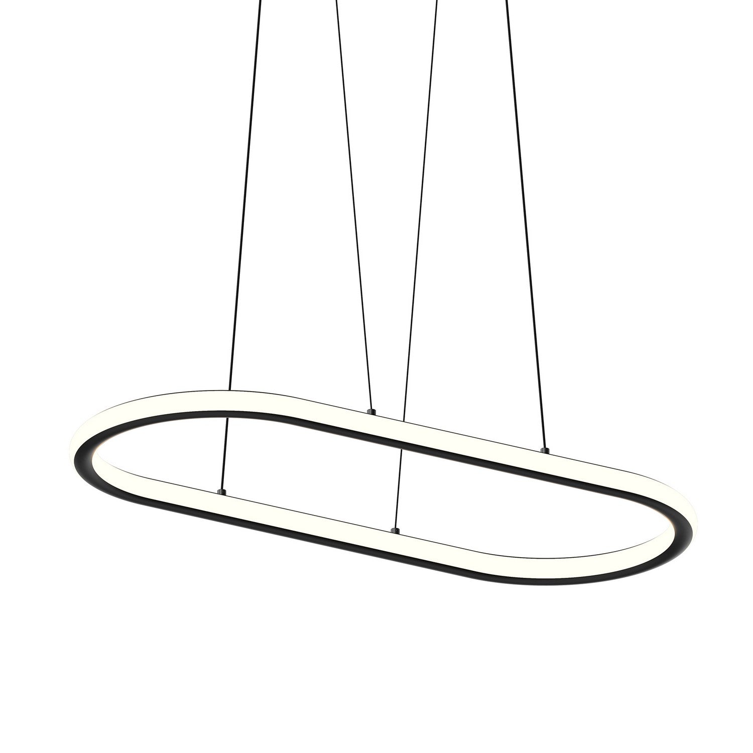 Sonneman - 2241.25-35 - LED Pendant - Luna - Satin Black