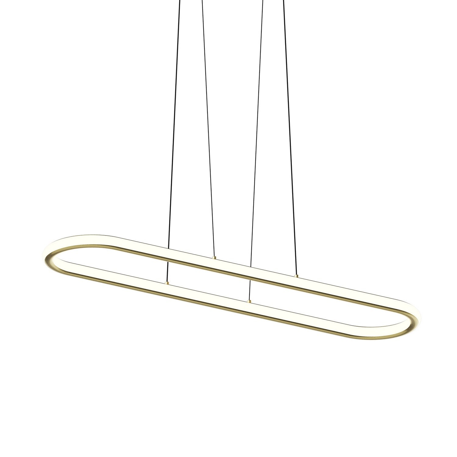 Sonneman - 2242.14-35 - Pendant - Luna - Brass Finish