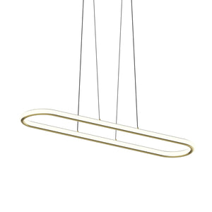 Sonneman - 2242.14-35 - LED Pendant - Luna - Brass