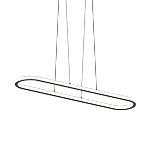 Sonneman - 2242.25-35 - LED Pendant - Luna - Satin Black