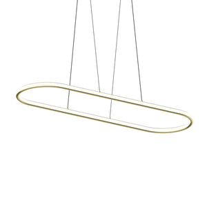 Sonneman - 2243.14-35 - LED Pendant - Luna - Brass