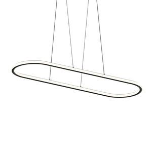 Sonneman - 2243.25-35 - LED Pendant - Luna - Satin Black