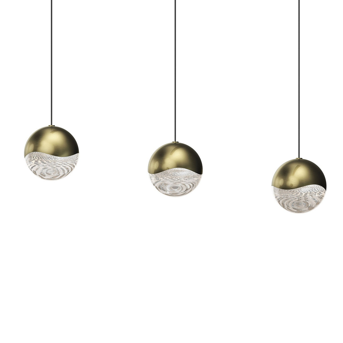 Sonneman - 2920.14-LRG - LED Pendant - Grapes - Brass