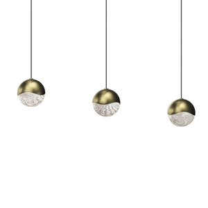 Sonneman - 2920.14-MED - LED Pendant - Grapes - Brass Finish