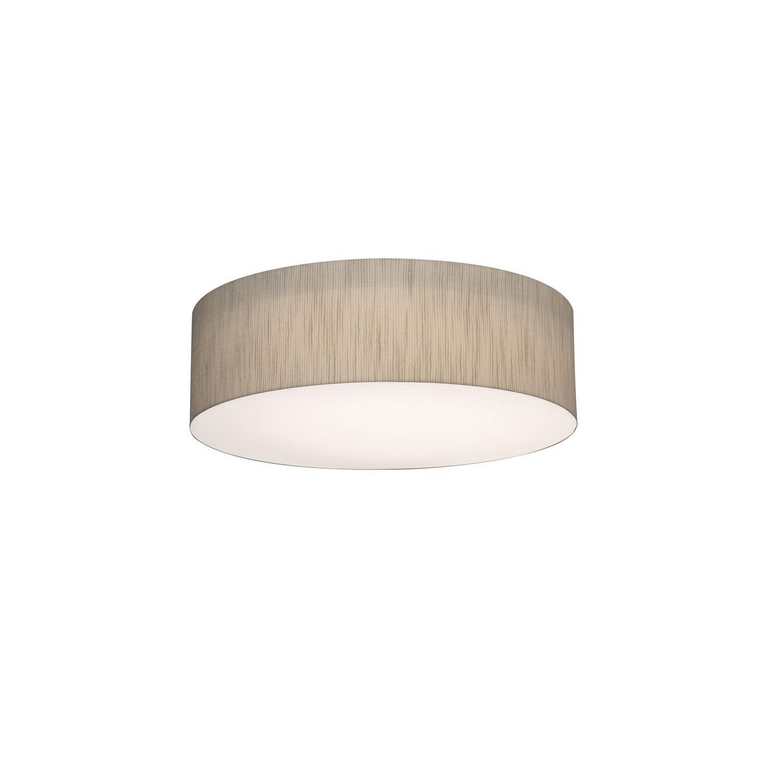 AFX Lighting - ANF1524MB-JT - Three Light Flush Mount - Anton - Jute