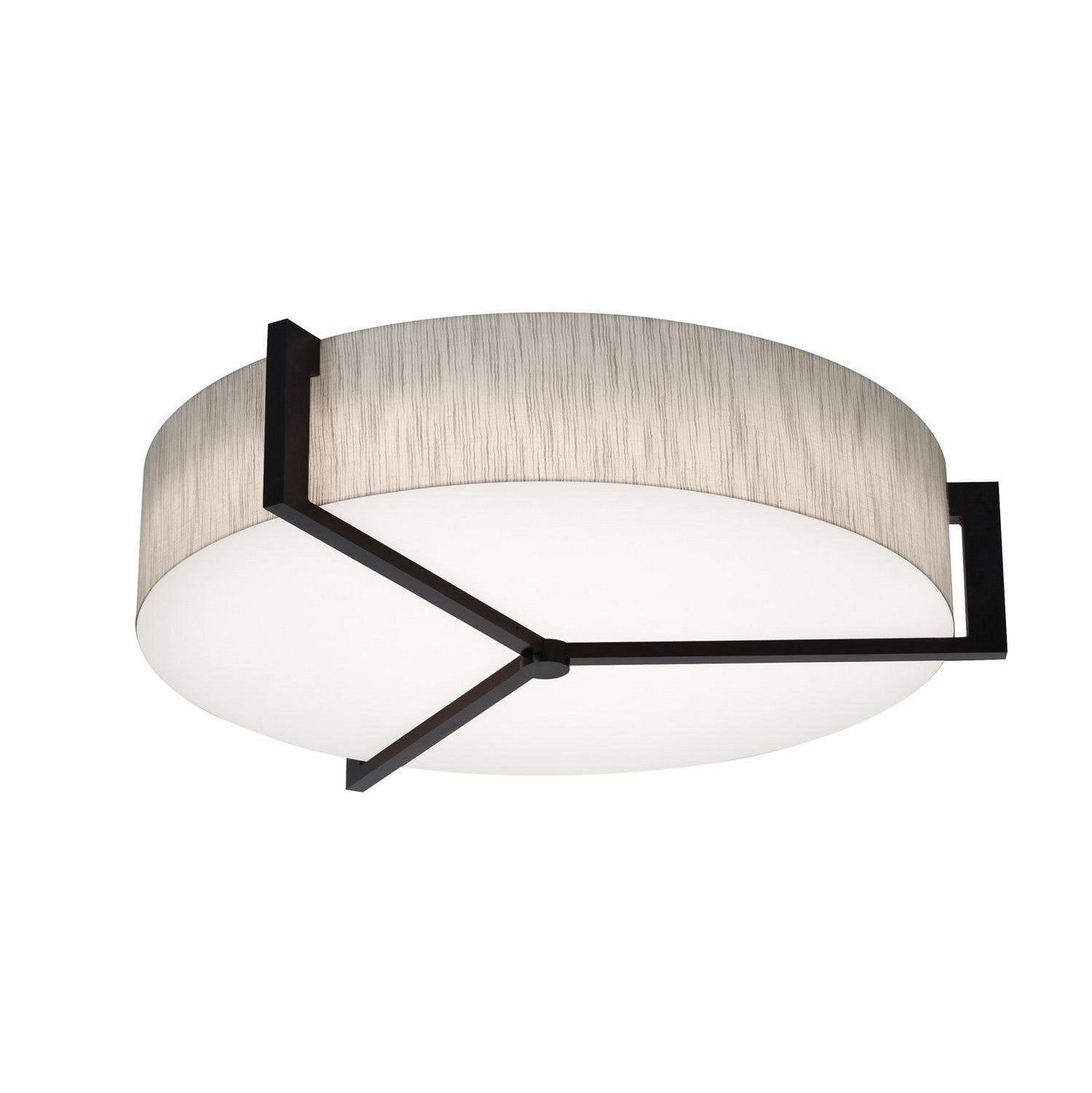 AFX Lighting - APF2432L5AJUDES-JT - LED Ceiling Mount - Apex - Jute/Espresso